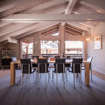 Chalet Schneehoren Penthouse Wengen Esterno foto