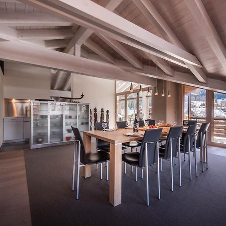 Chalet Schneehoren Penthouse Wengen Esterno foto