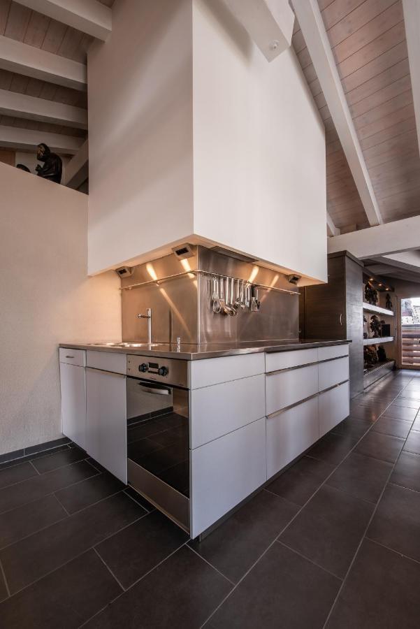 Chalet Schneehoren Penthouse Wengen Esterno foto