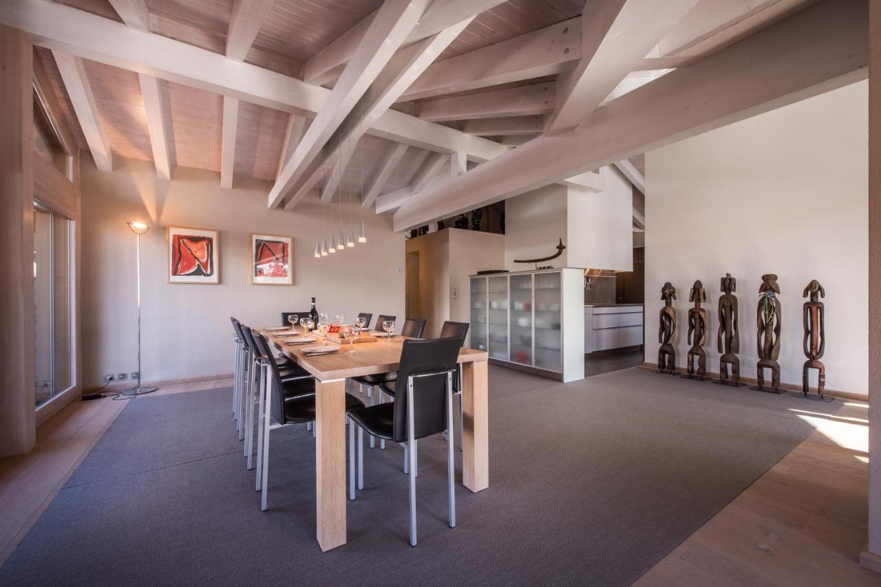 Chalet Schneehoren Penthouse Wengen Esterno foto