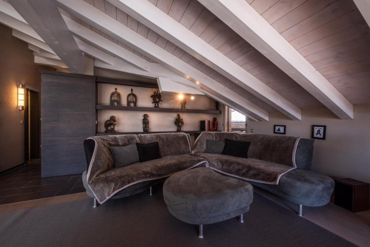 Chalet Schneehoren Penthouse Wengen Esterno foto