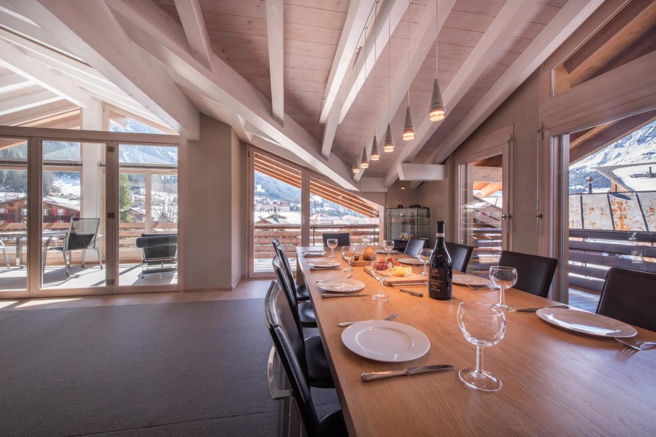 Chalet Schneehoren Penthouse Wengen Esterno foto