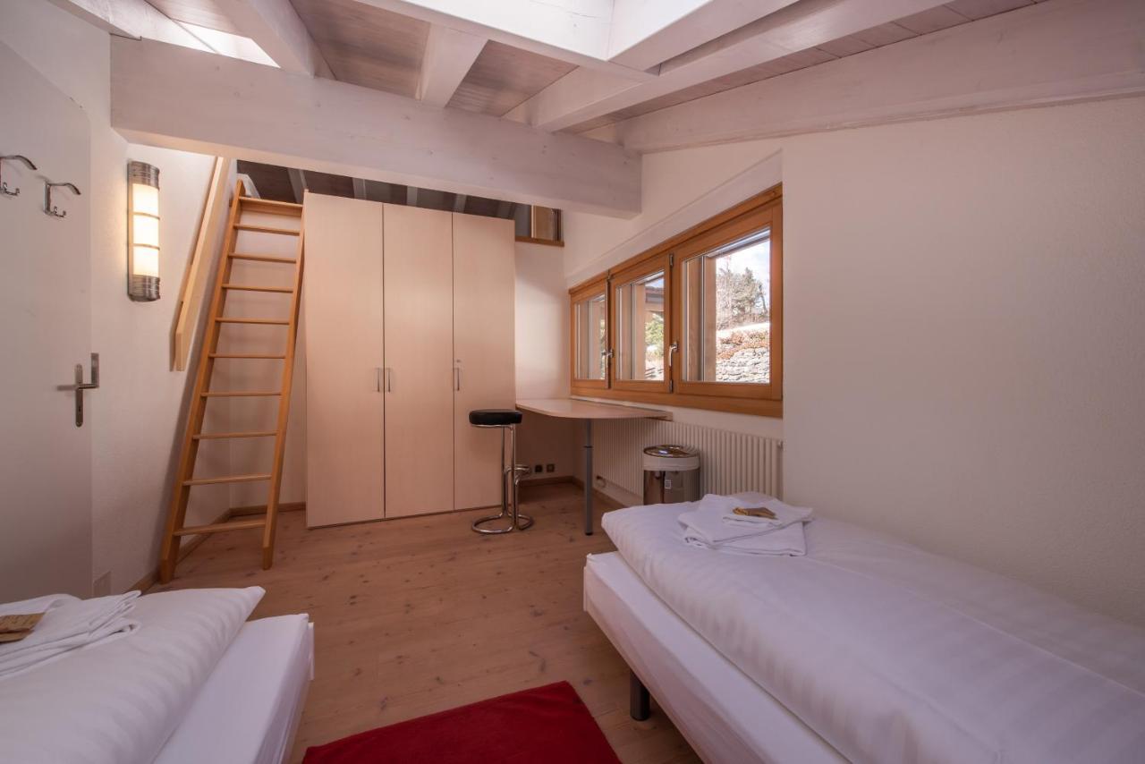 Chalet Schneehoren Penthouse Wengen Esterno foto