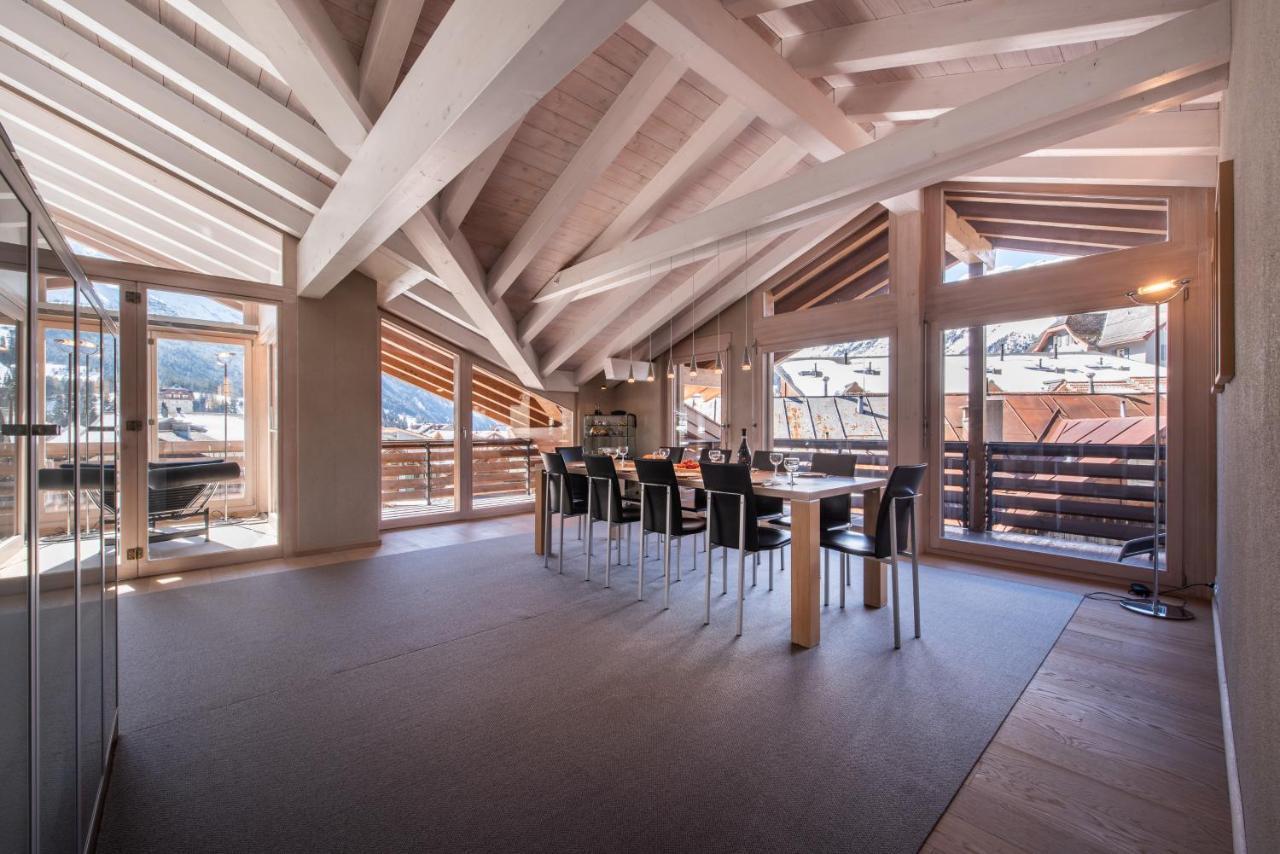 Chalet Schneehoren Penthouse Wengen Esterno foto