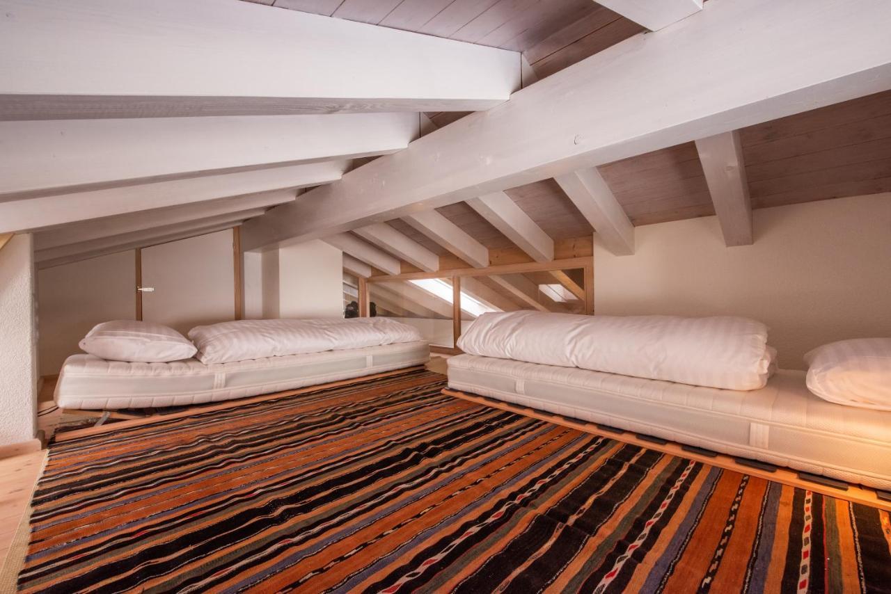 Chalet Schneehoren Penthouse Wengen Esterno foto